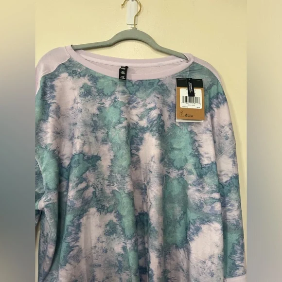 The North Face Print Dawndream Women’s Long Sleeve Atheletic Shirt plus 3X - Picture 12 of 16